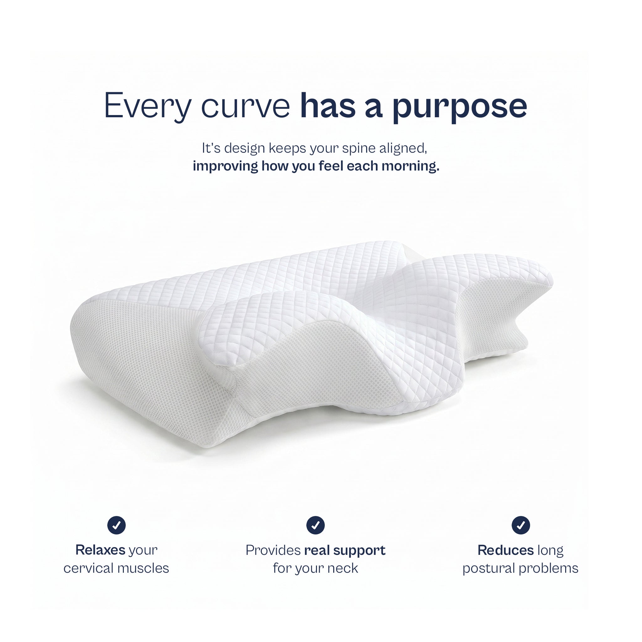 Almohada Cervical Reaxis Pro™