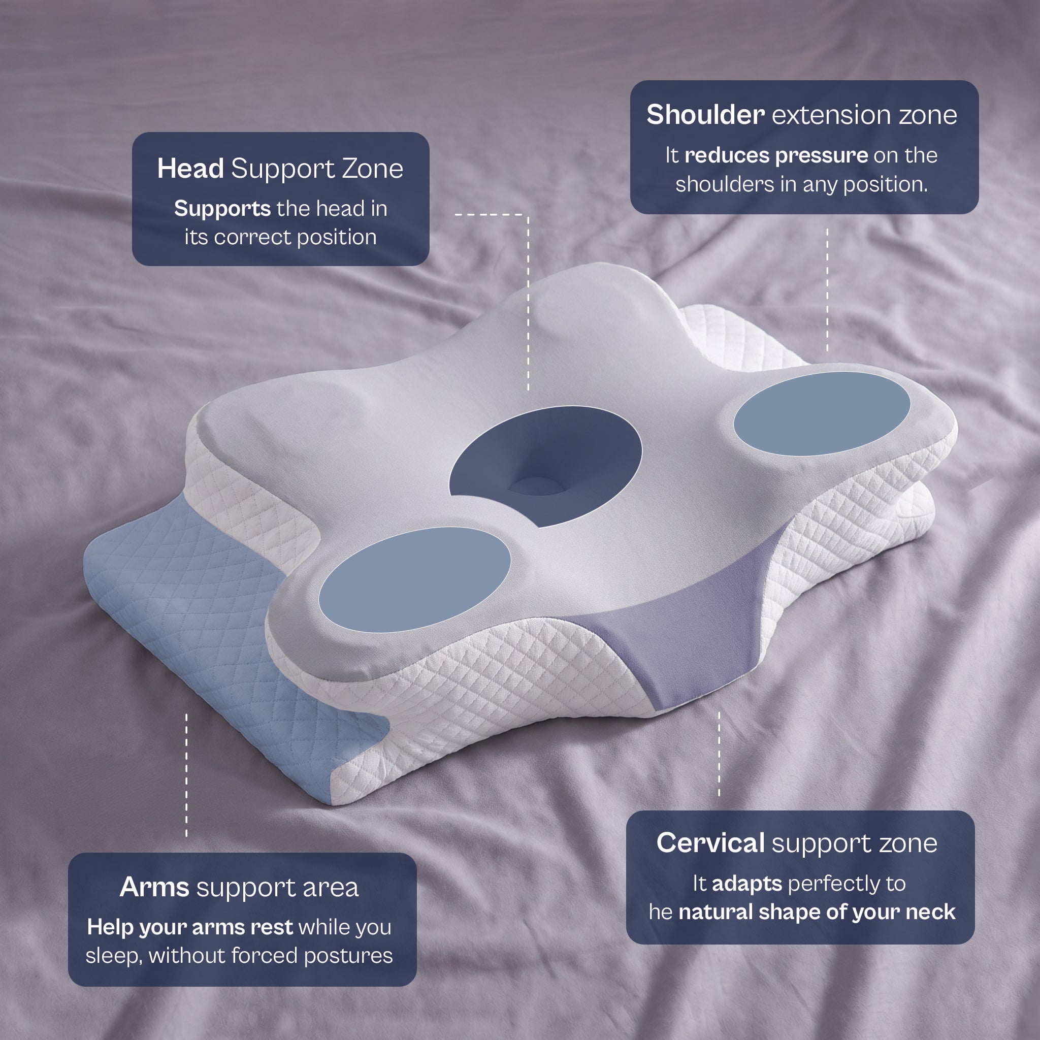 Reaxis Pro™ | Cervical Memory Foam Pillow